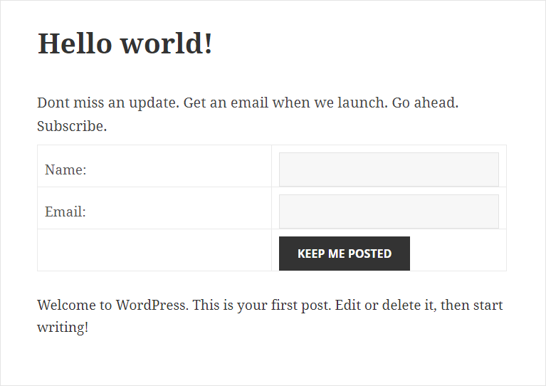launchpress blog post - Launchpress: ปลั๊กอิน WP เปิดตัวไซต์ที่กำลังจะมีขึ้นพร้อมการจัดการการสมัครสมาชิก & Double Opt-in สร้างเว็บไซต์, ปลั๊กอิน เว็บขายของ, ปลั๊กอิน ร้านค้า, ปลั๊กอิน wordpress, ปลั๊กอิน woocommerce, ทำเว็บไซต์, ซื้อปลั๊กอิน, ซื้อ plugin wordpress, wp plugins, wp plug-in, wp, wordpress plugin, wordpress, woocommerce plugin, woocommerce, website parking, subscribe, sendgrid, product launch, plugin ดีๆ, mailchimp, get visitor email, feedburner clone, email subscription, email capture, email, Domain Parking Theme, domain parking, data capture, csv export, coming soon, codecanyon